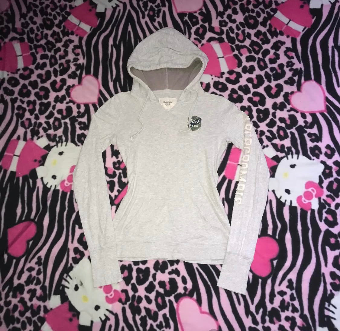 Abercrombie & Fitch Hoodie Henley Sweater