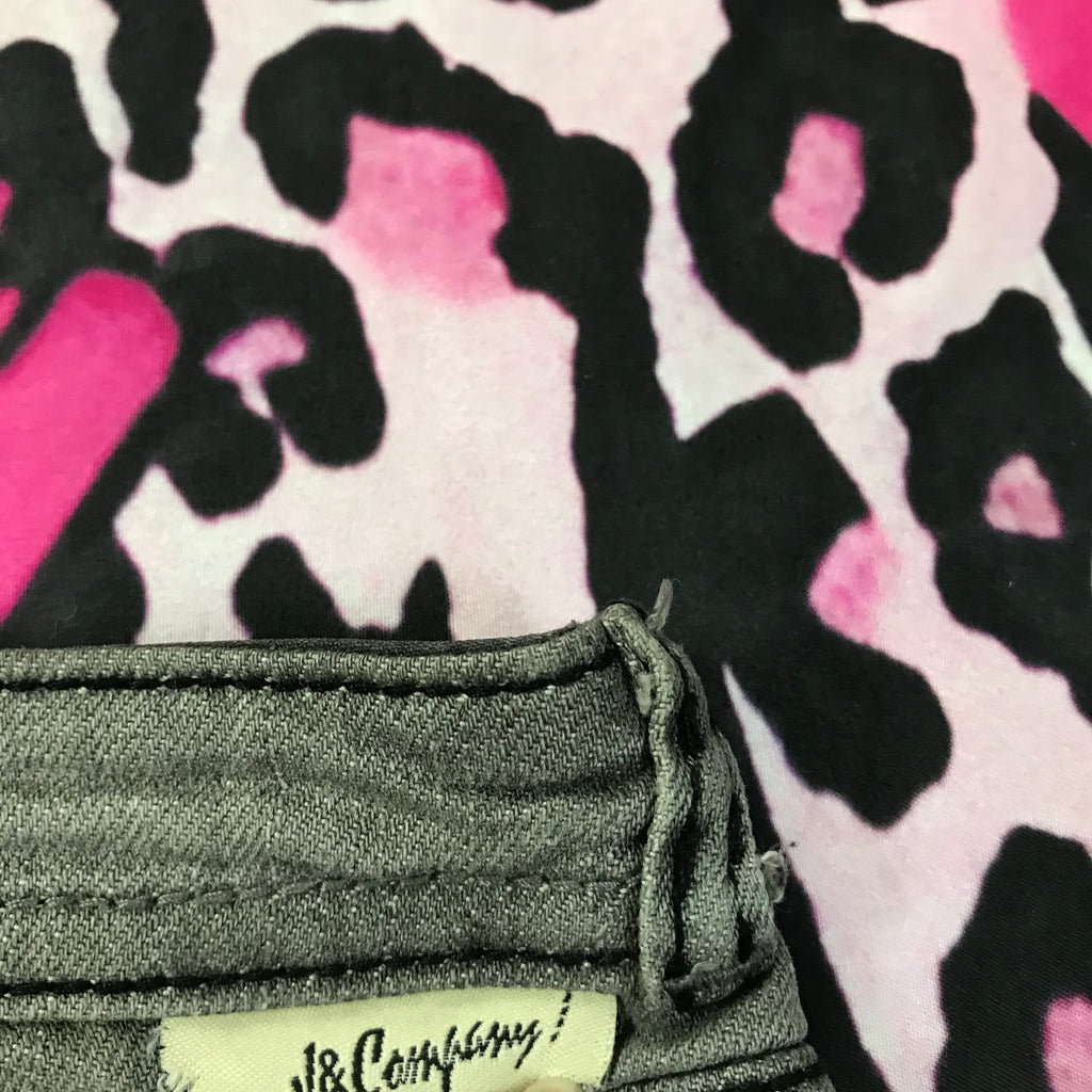 Grunge Style Mini Skirt