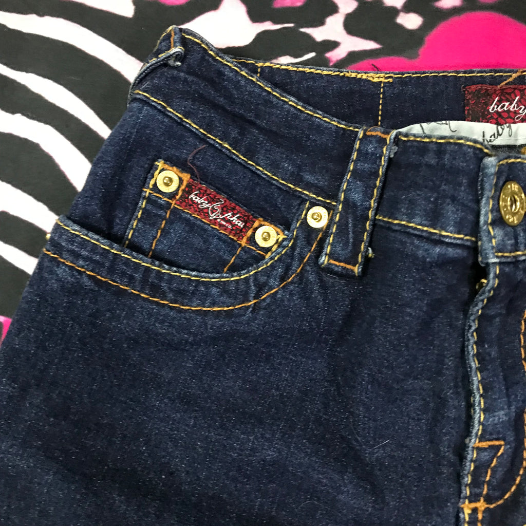 BabyPhat Lowrise straight fit Jeans