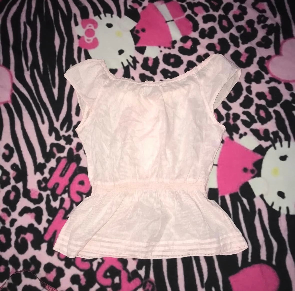 Abercrombie babydoll blouse