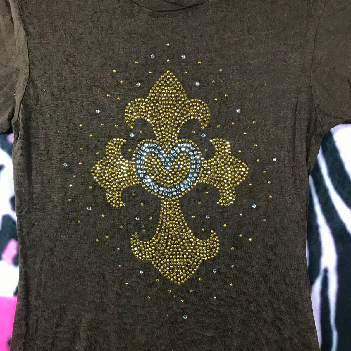 Sheer 2000s grunge top