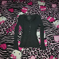 Aeropostale Henley Button Long Sleeve Top