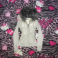 Aeropostale Fur Leopard Jacket