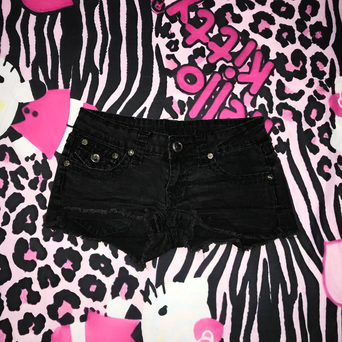 LA Lowrise Mini Shorts