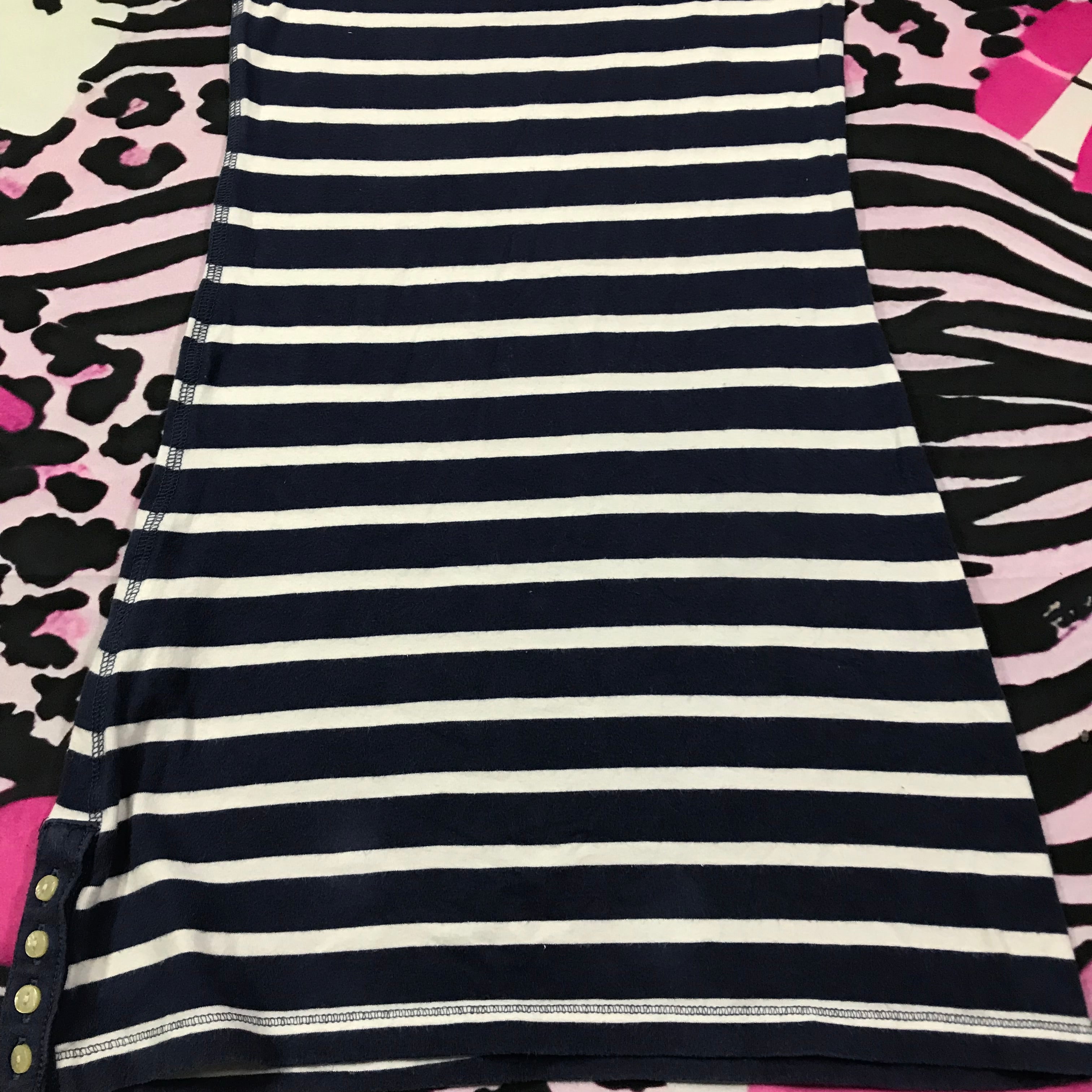 Abercrombie & Fitch LongLine Stripe Top