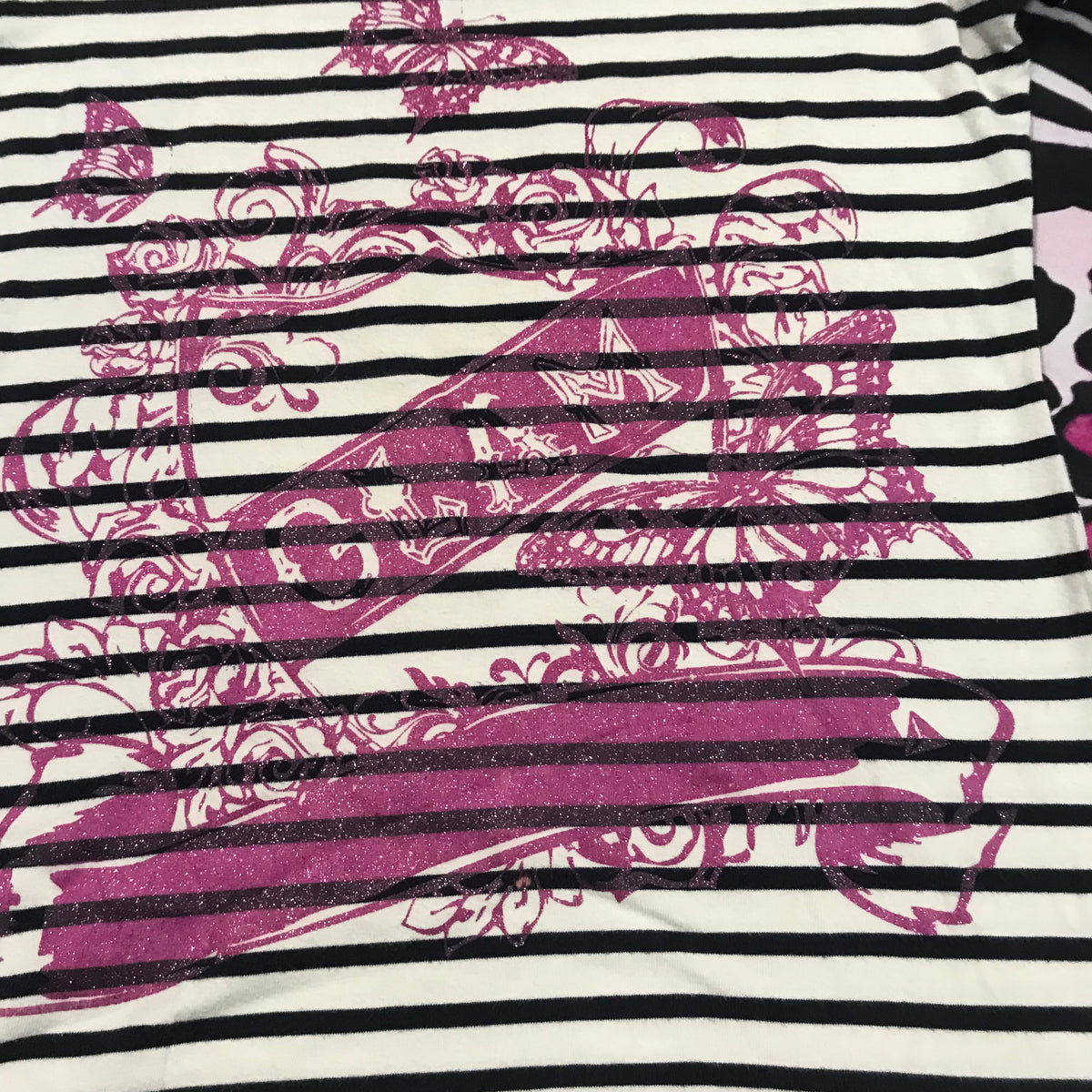 Stripe 2000s Juicy Girl Top