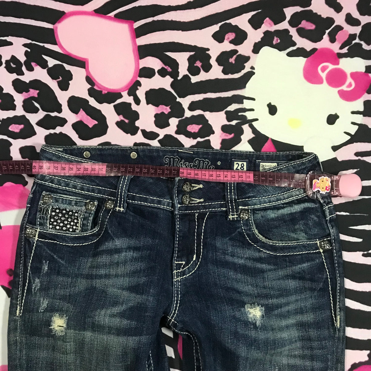 MissMe Capris Lowrise