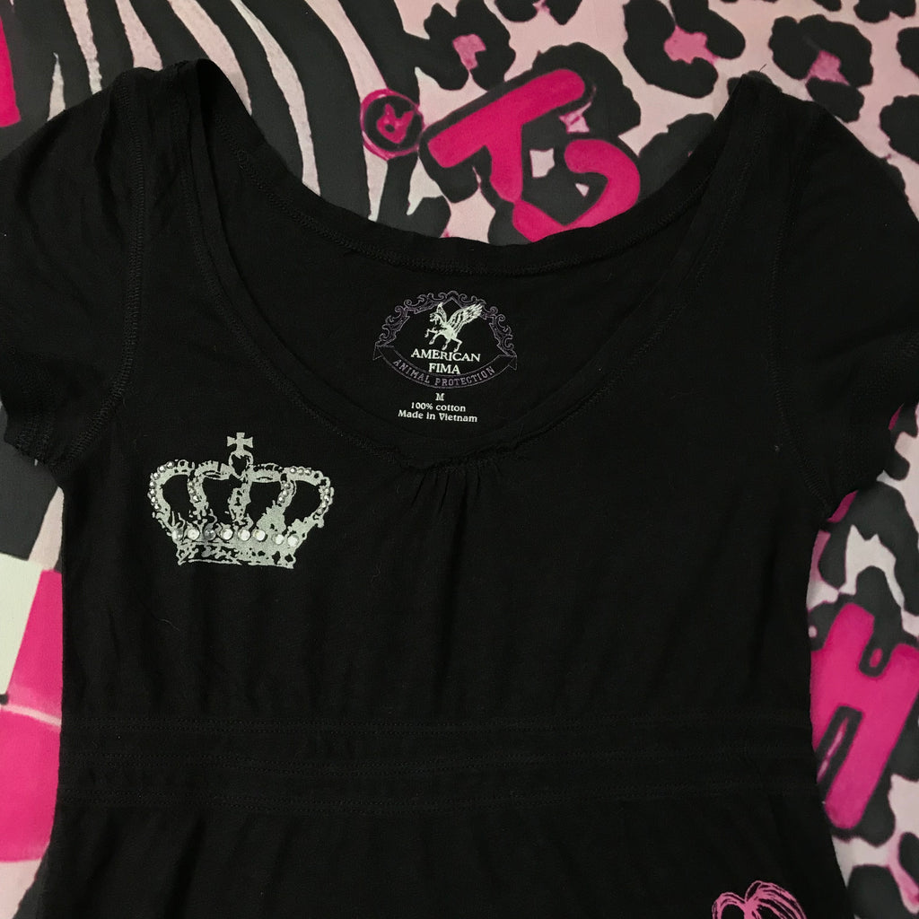 Grunge Babydoll Style Top