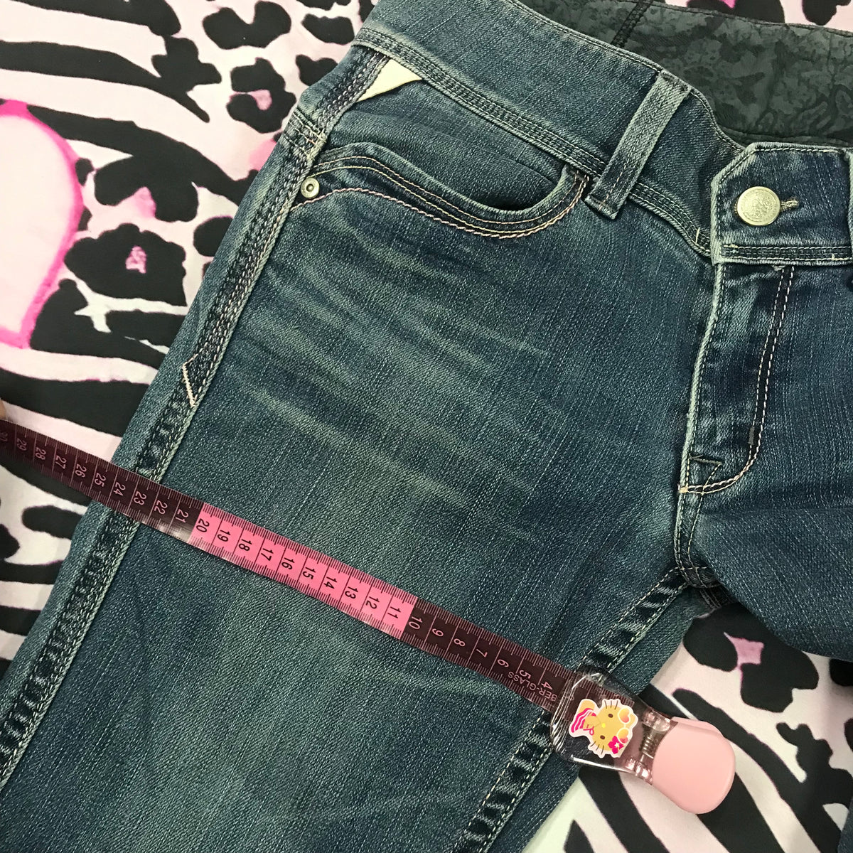 Lowrise Flared Jeans