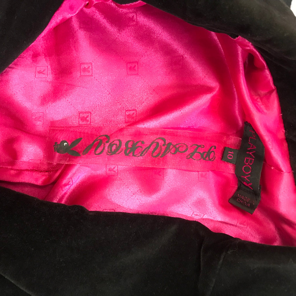 Playboy Authentic 2000s Velour Blazer