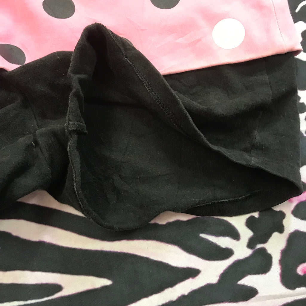 Victorias Secret PINK Polkadot FoldOver Yoga Shorts