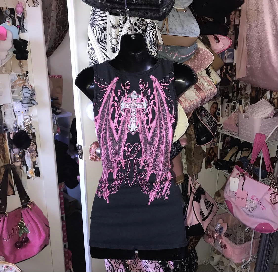 Batwing grunge Top