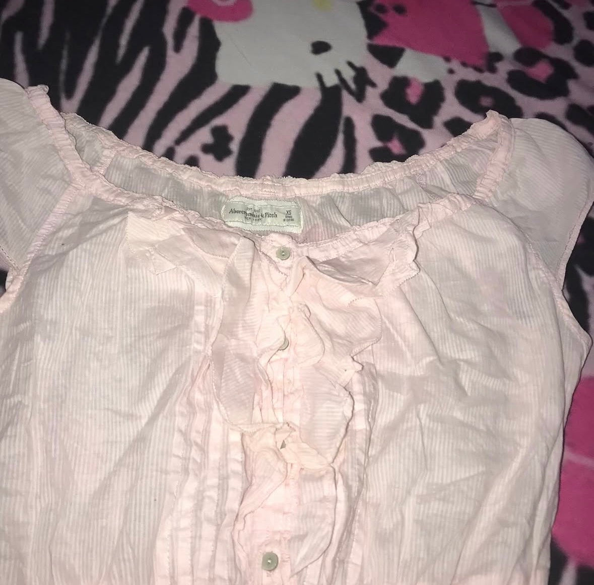 Abercrombie babydoll blouse