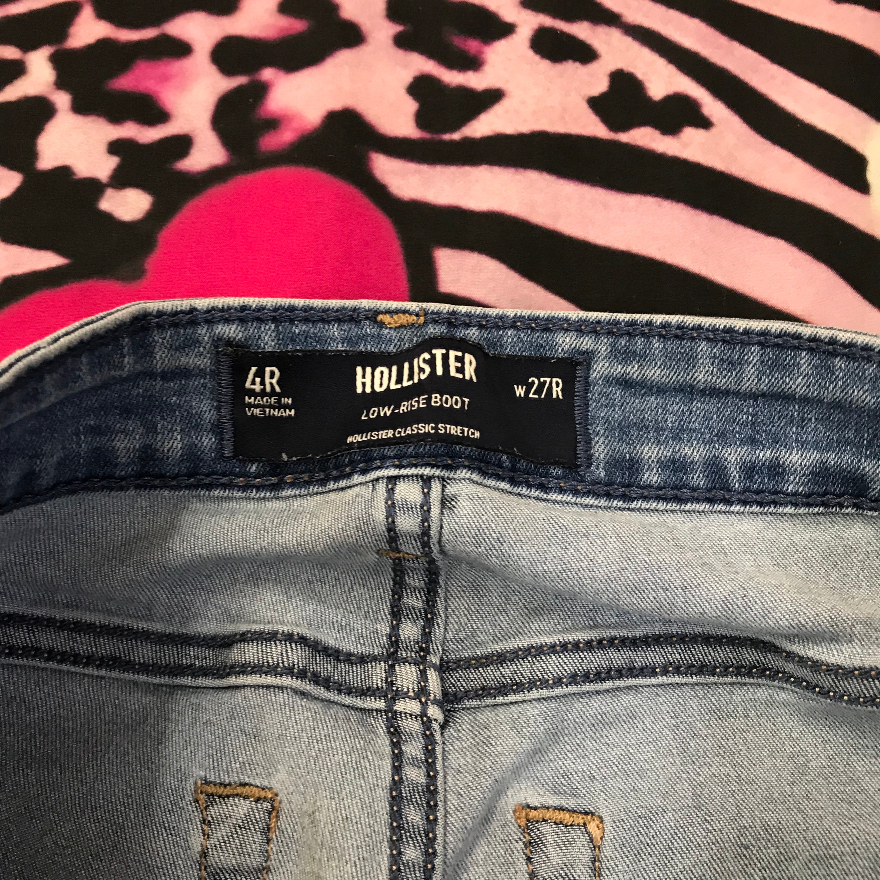Hollister Lowrise Flare Jeans