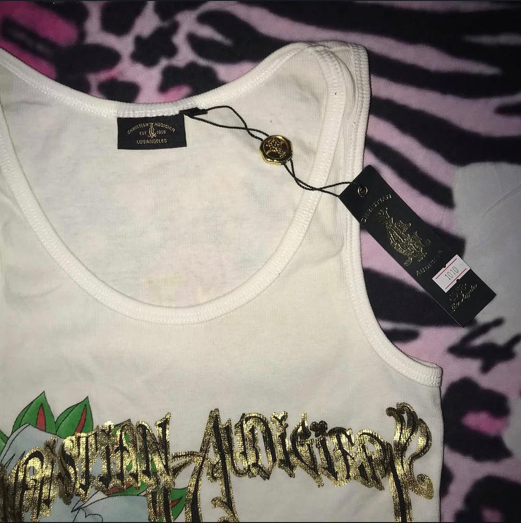Christian audigier Tank