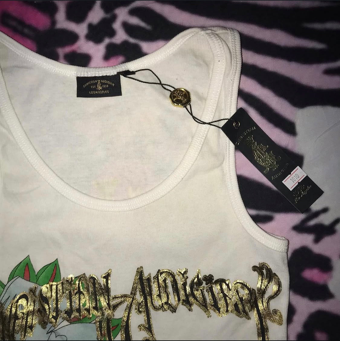 Christian audigier Tank