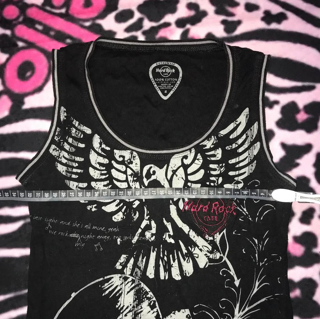 Hard rock Tank top