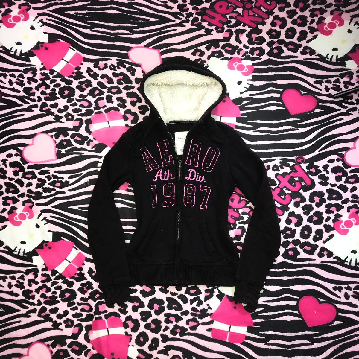 Aeropostale Fur Jacket