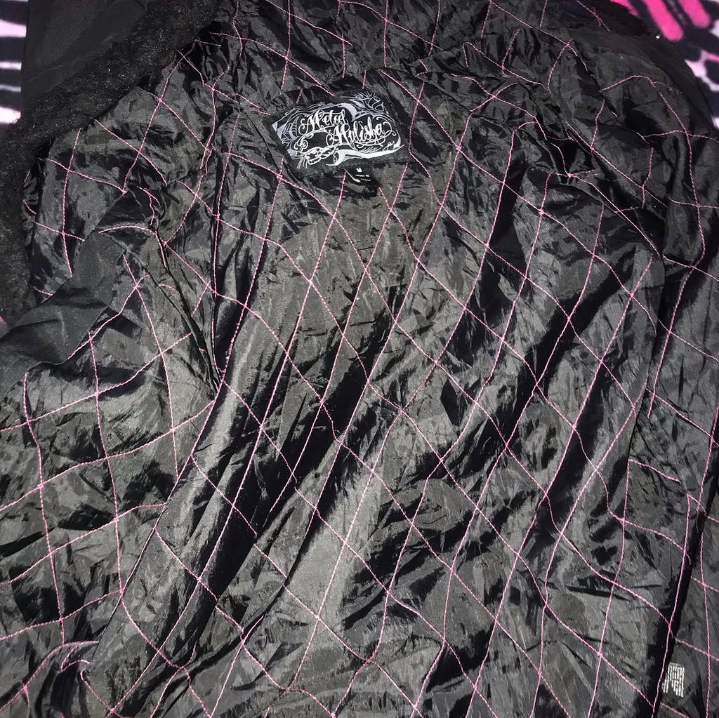 Metal Mulisha winter jacket with warm fur trim