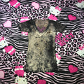 Affliction Reversible 2 sided Top