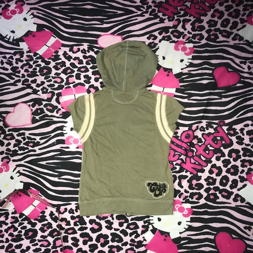 Juicy Couture Zip Up Jacket Top