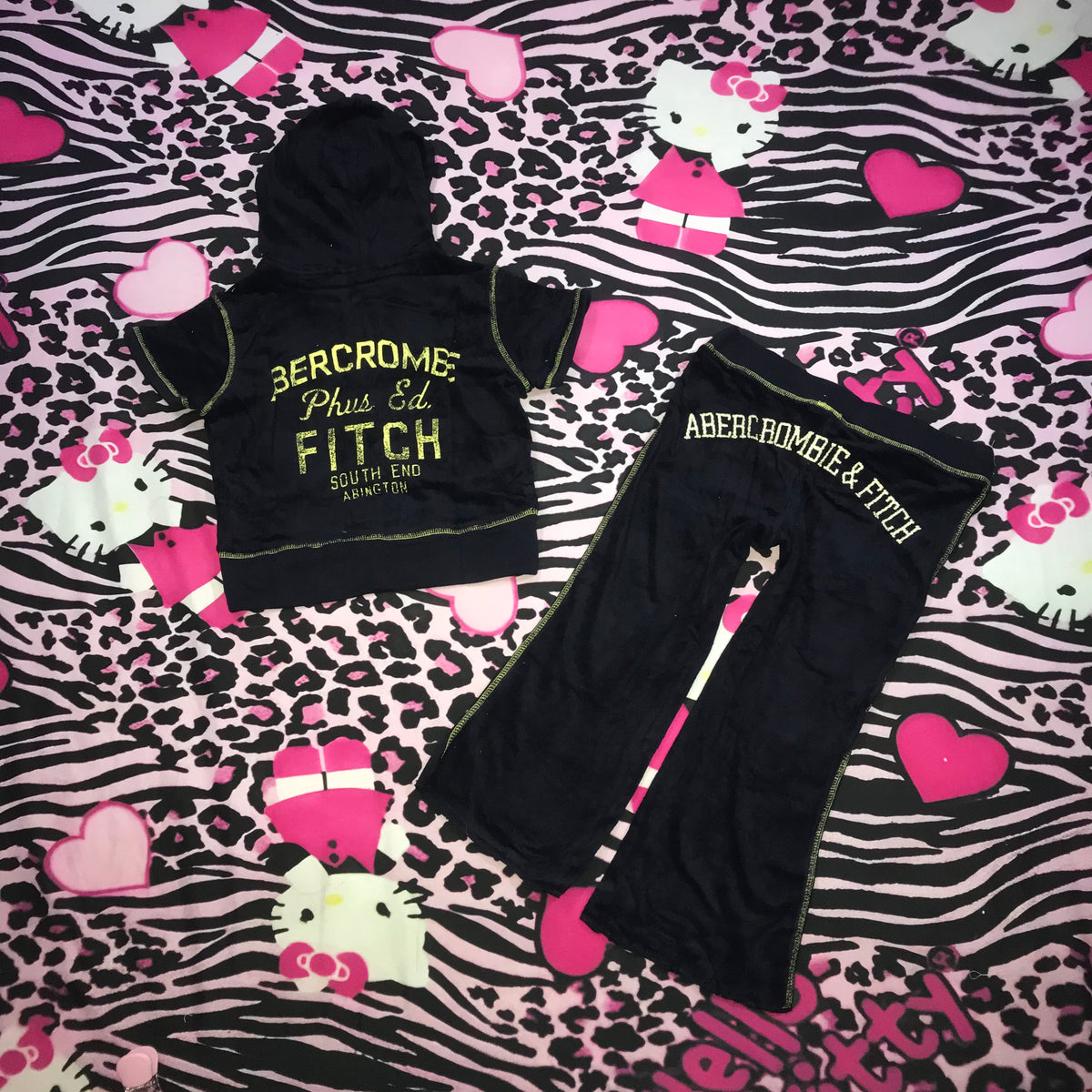Abercrombie & Fitch Deadstock Capris Set