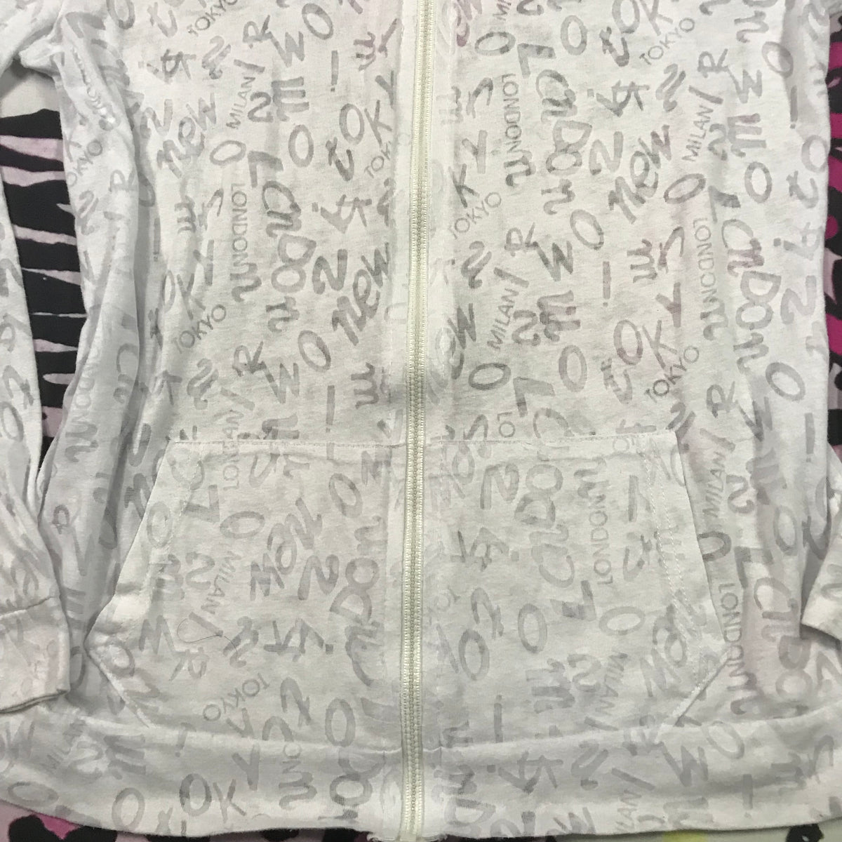 Sheer 2000s style Jacket