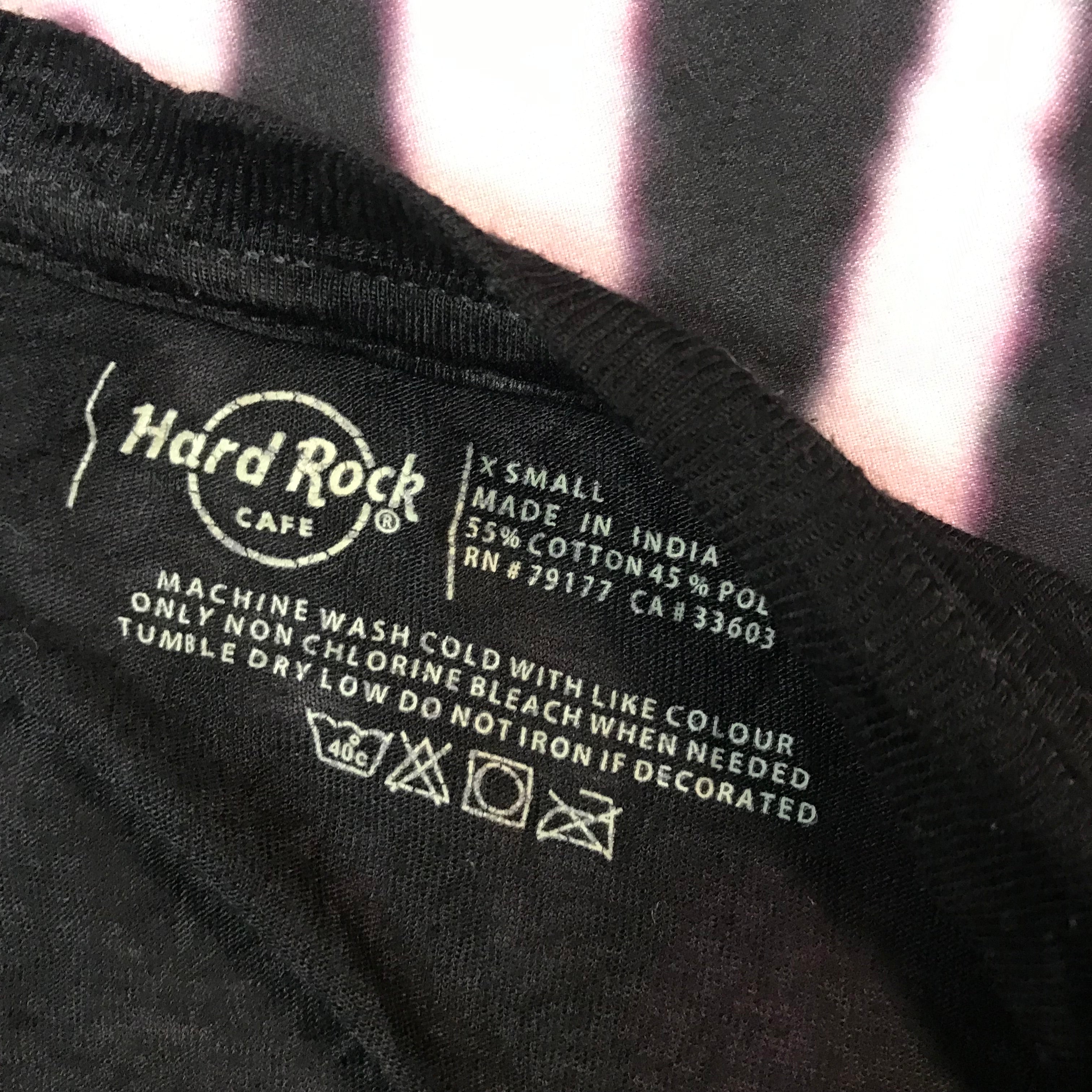 Hard rock mesh top