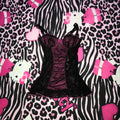 Babydoll Mesh Corset Cami