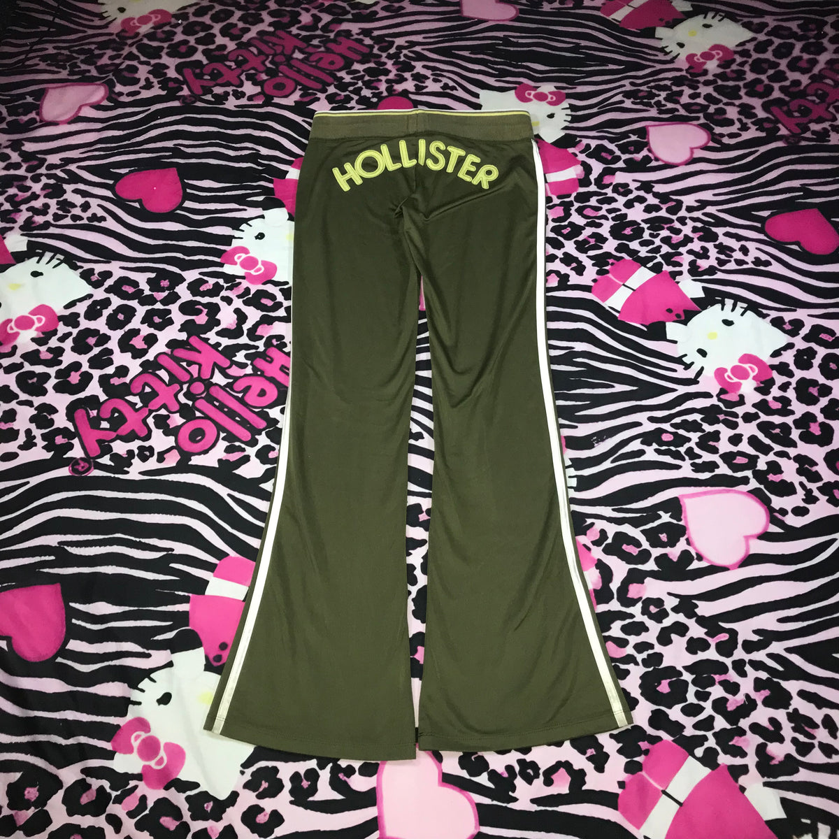 Hollister Lowrise Flare Track Pants