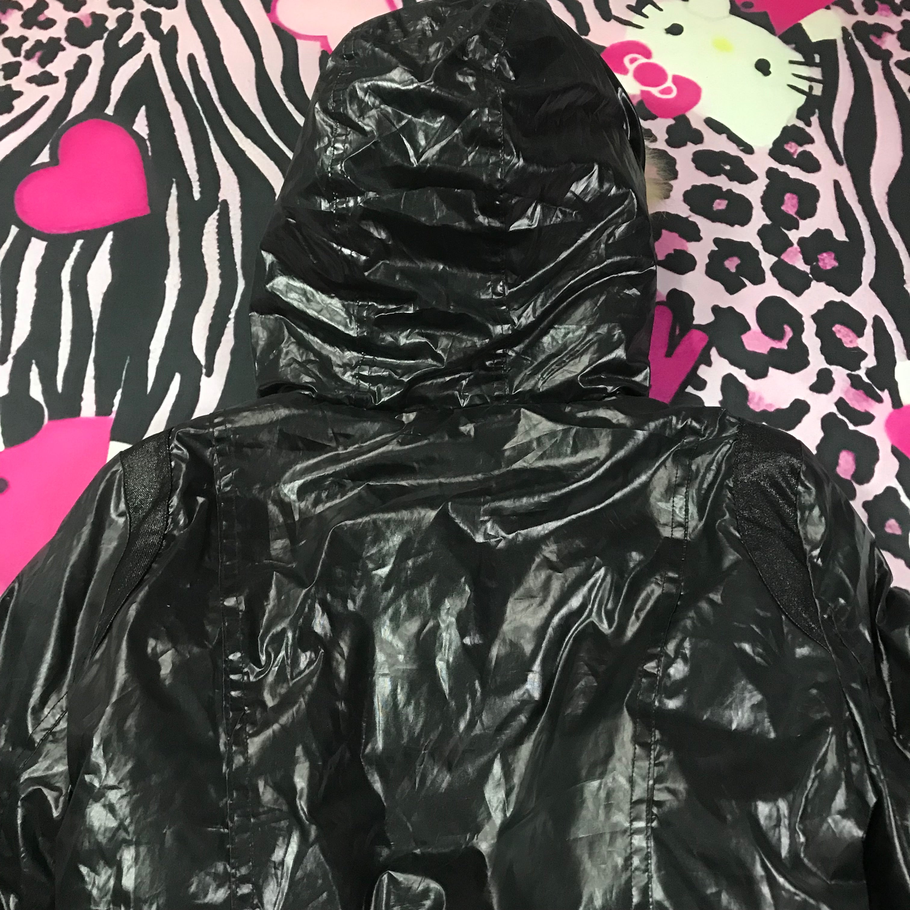 Lace Up Babydoll Puffer Jacket