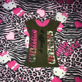 Grunge cut out top