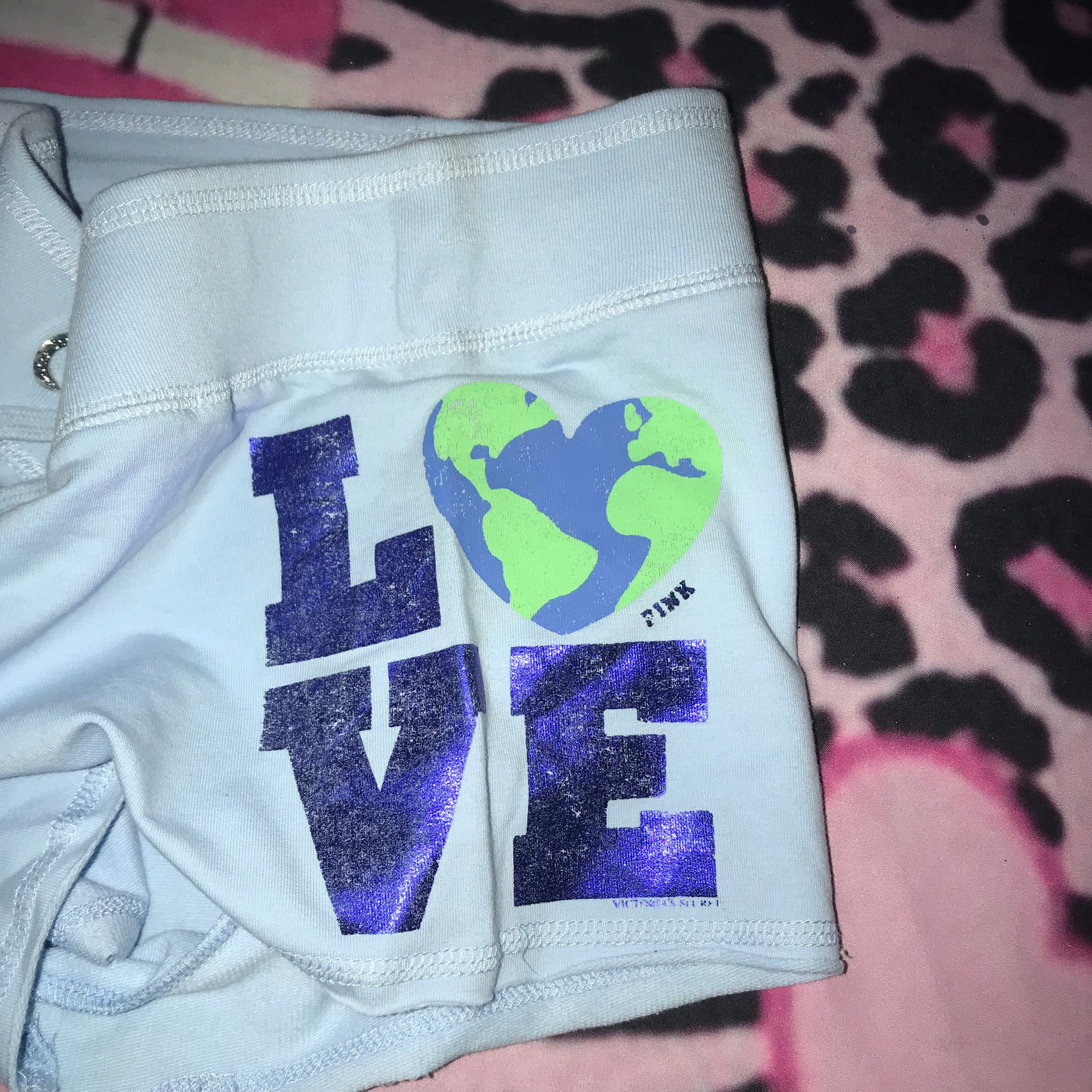 Victorias Secret Love Earth Mini Shorts