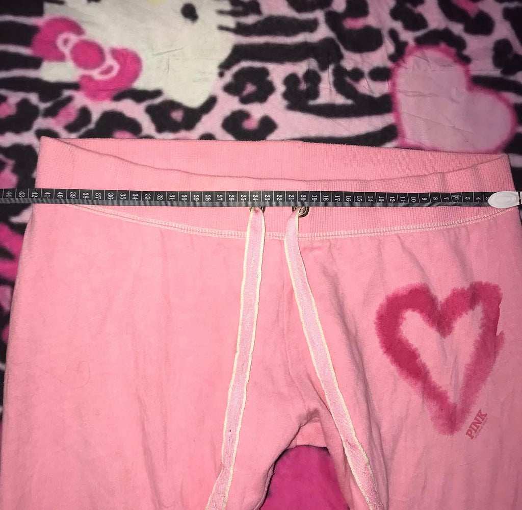 Vs Pink Lowrise Joggers