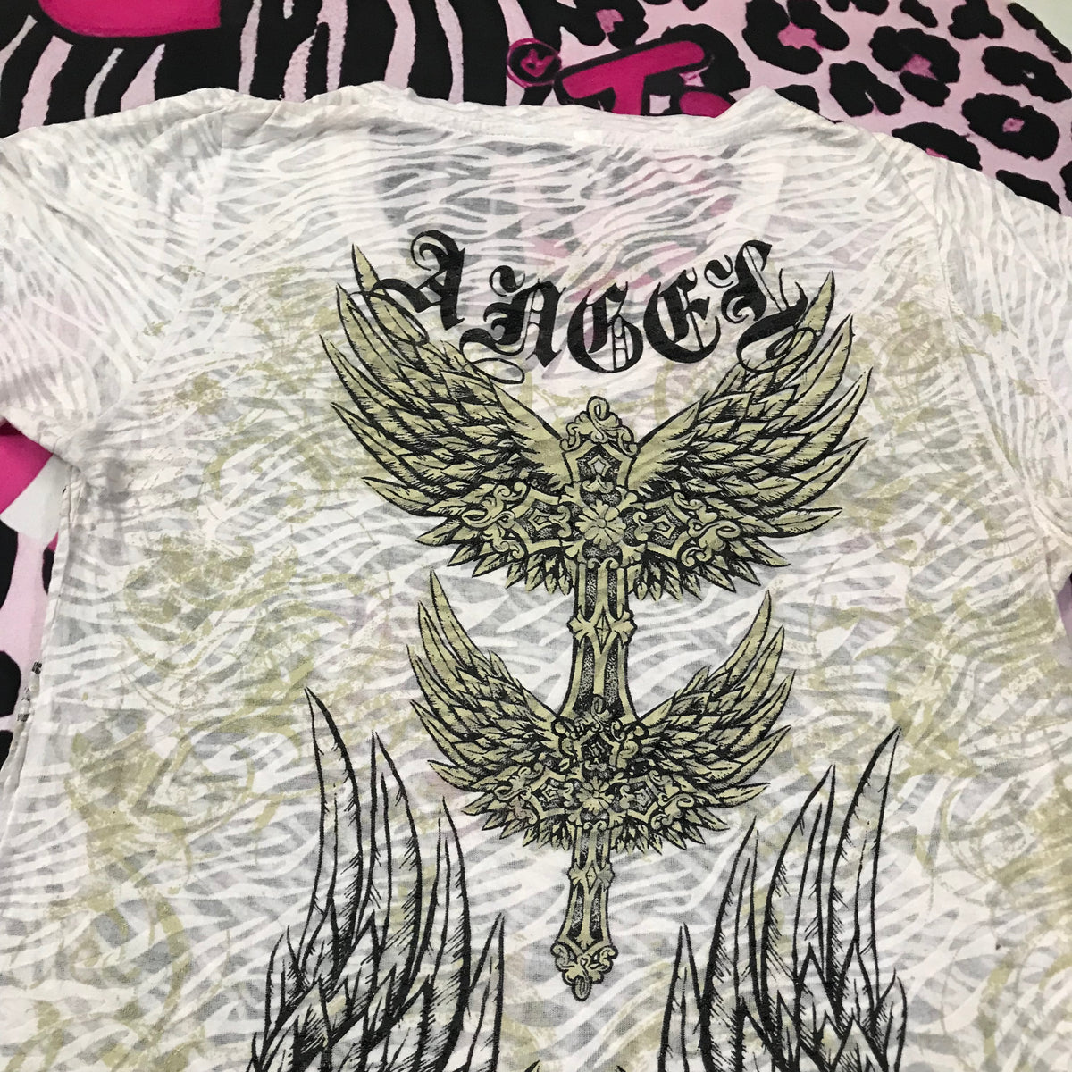 Grunge 2000s Sheer Top