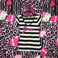 Guess stripe baby tee