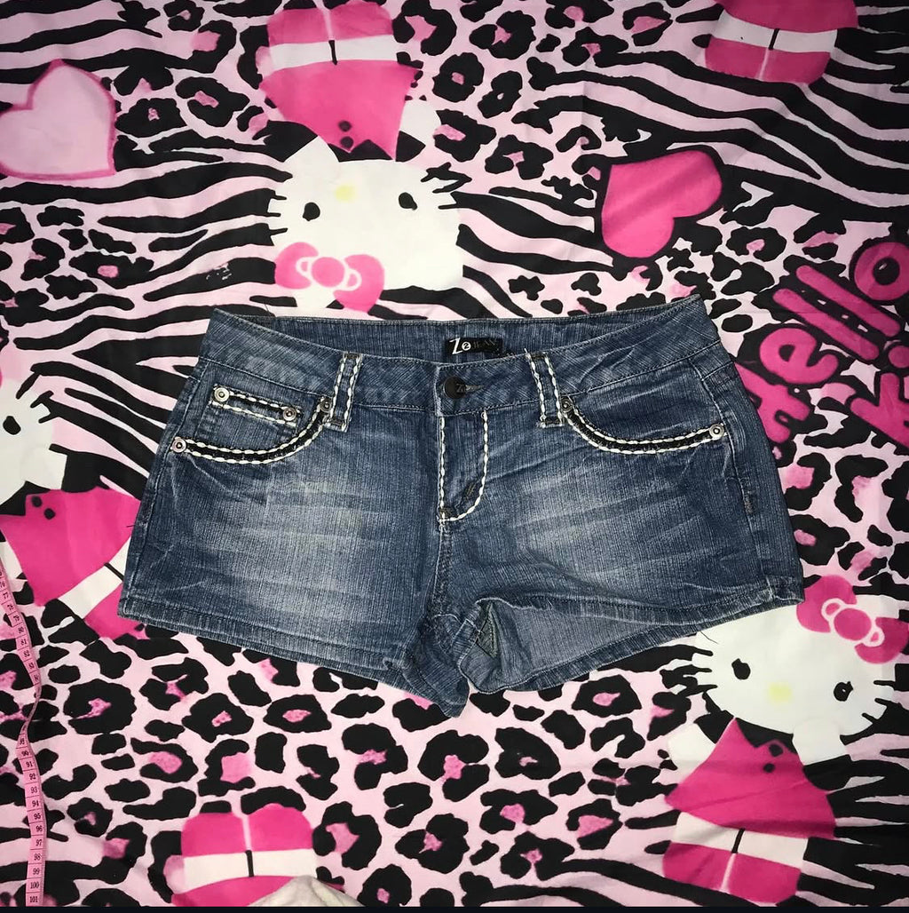Angel Wing 2000s Shorts