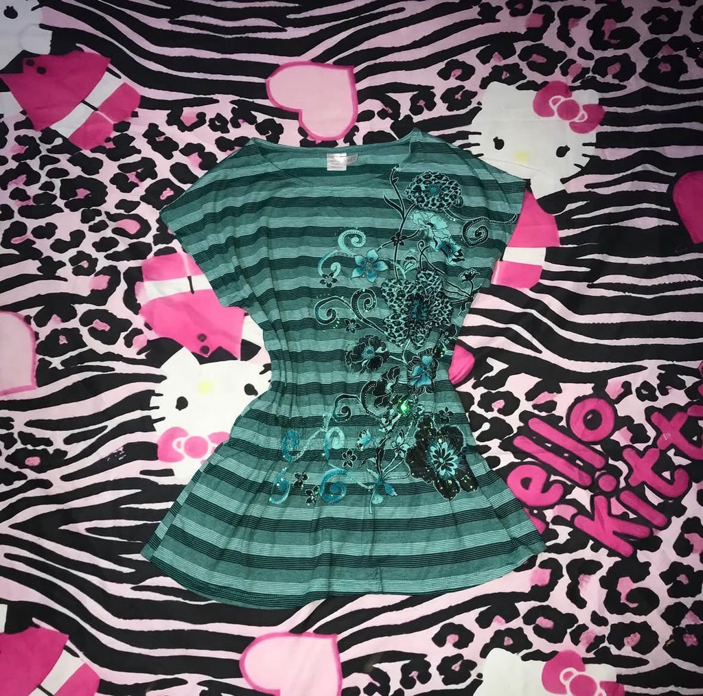 Striped 2000’s Top