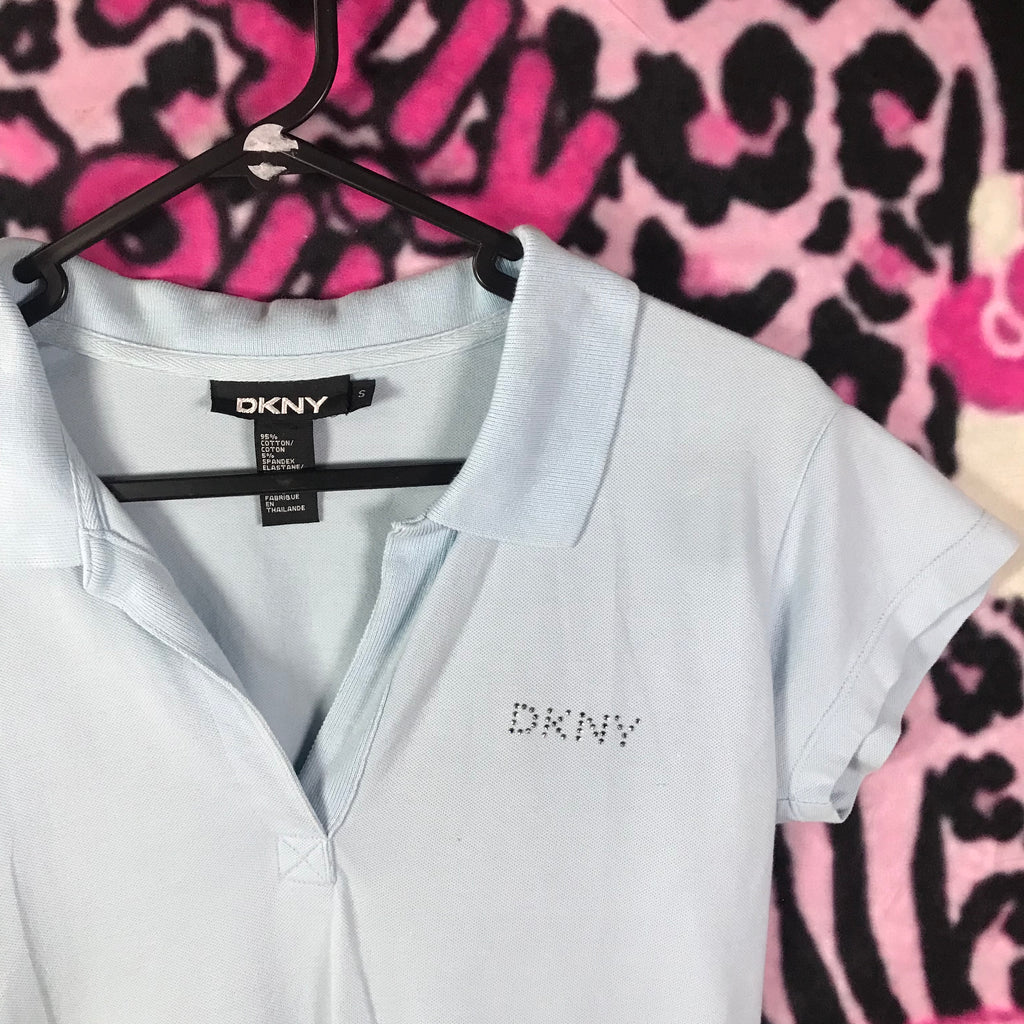 Dnky baby blue Polo top