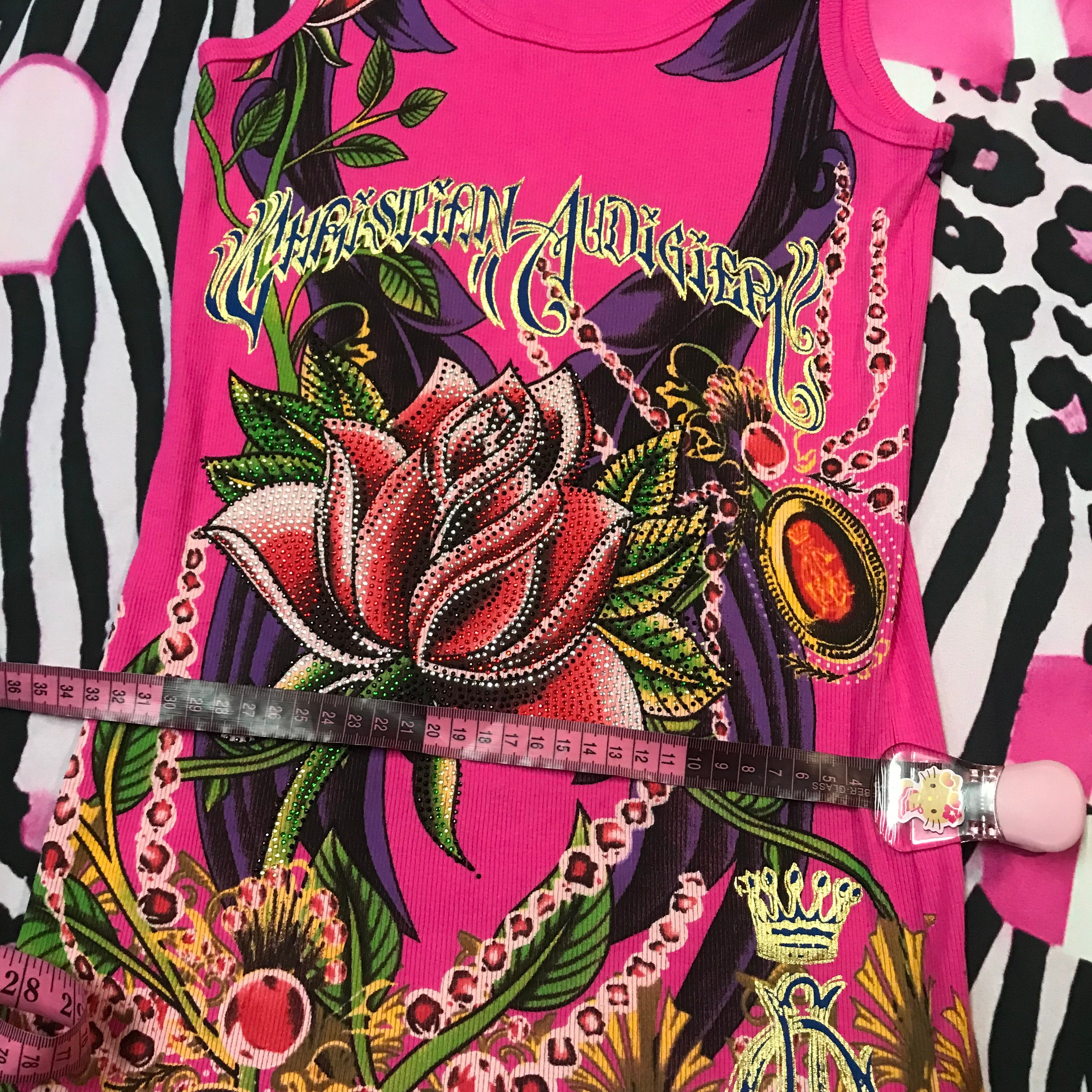Christian audigier Tank Dress