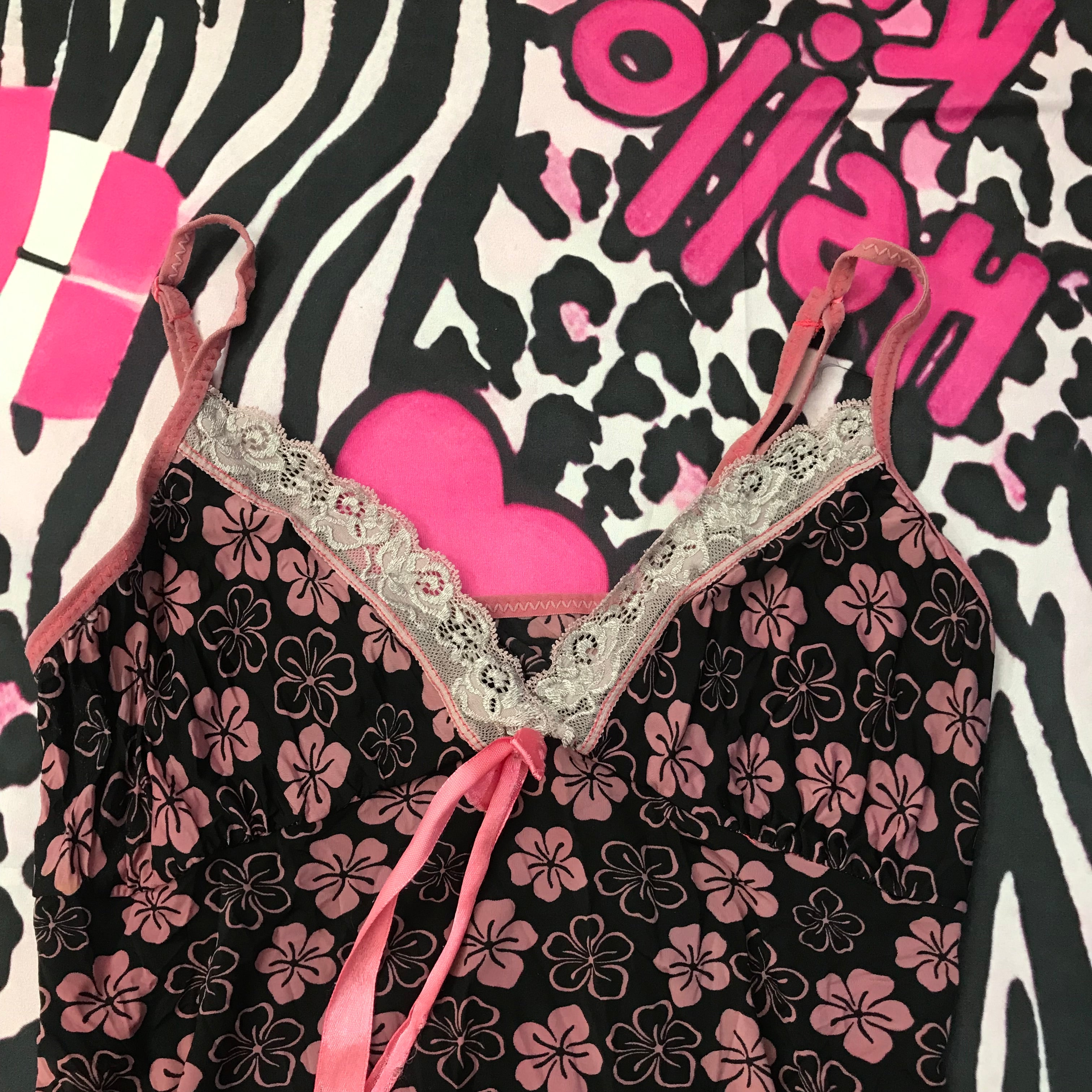 Hibiscus Babydoll Camisole Top