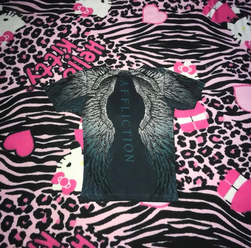 Affliction Angel Wing Top