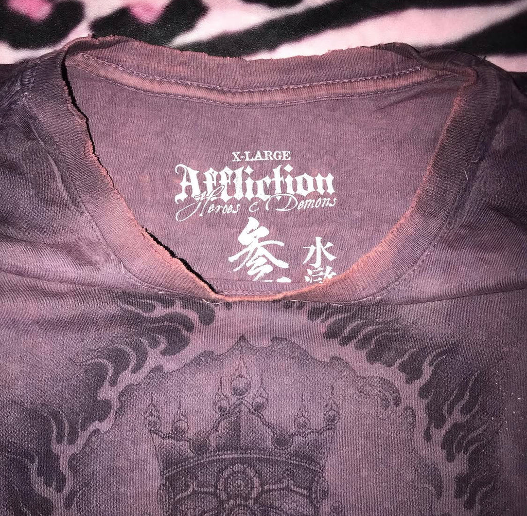 Buddha Affliction Vintage Tee