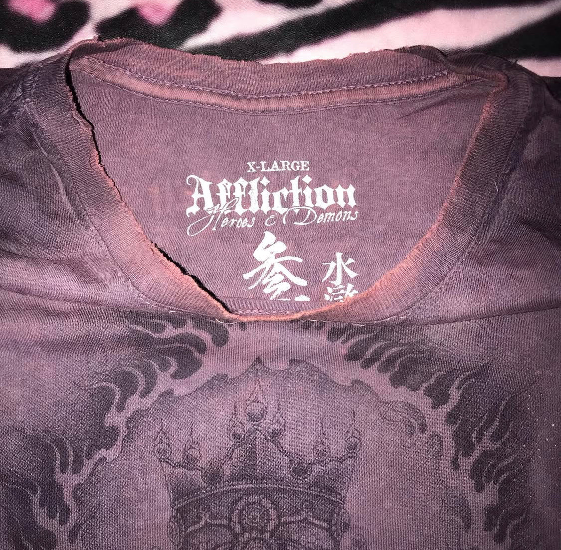 Buddha Affliction Vintage Tee